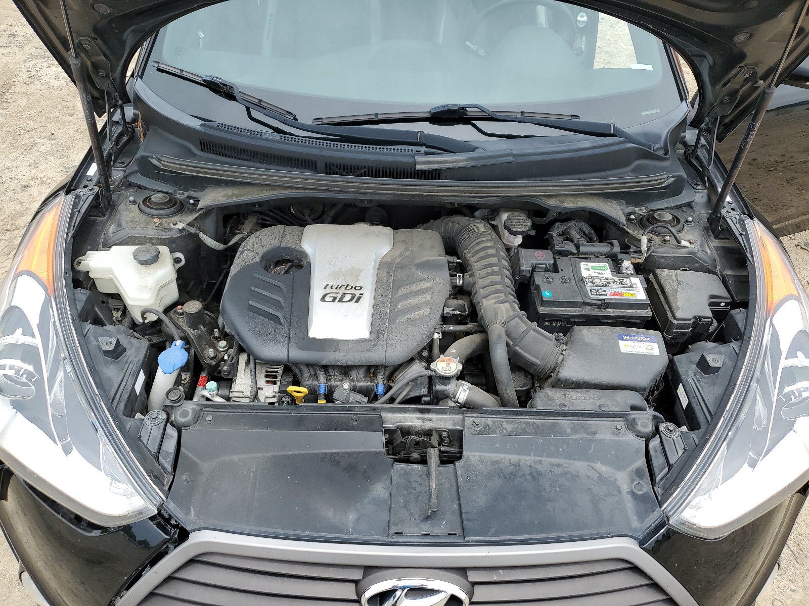 KMHTC6AE7HU313399 2017 Hyundai Veloster Turbo