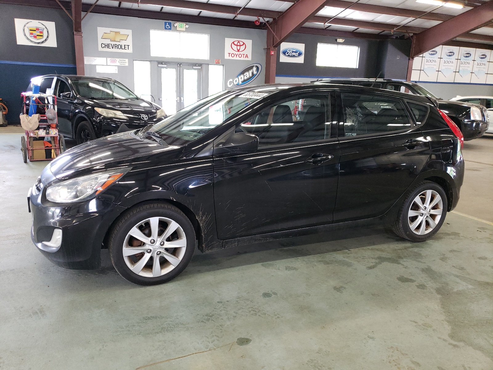 2012 Hyundai Accent Gls vin: KMHCU5AE2CU013155