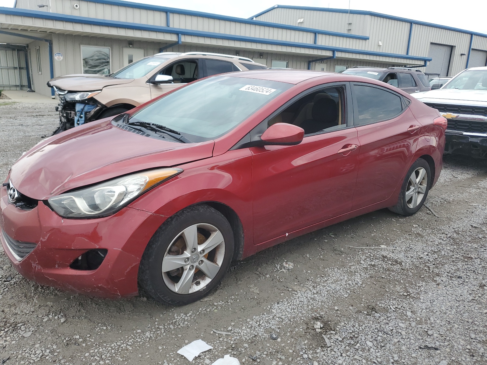 2013 Hyundai Elantra Gls vin: 5NPDH4AE4DH447189