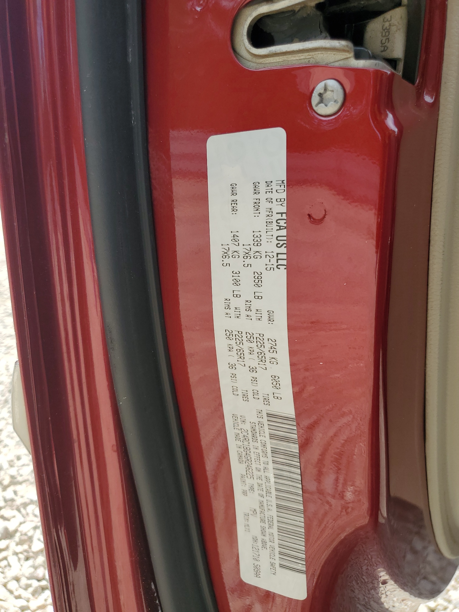 2C4RC1BG4GR246225 2016 Chrysler Town & Country Touring