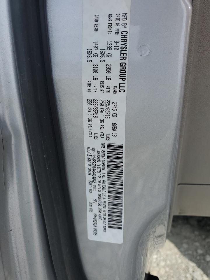 2010 Chrysler Town & Country Touring VIN: 2A4RR5D14AR414042 Lot: 65338364