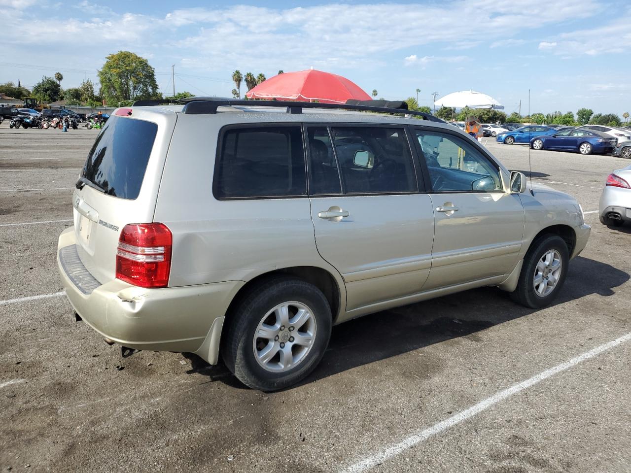 2002 Toyota Highlander Limited VIN: JTEGF21A320061390 Lot: 63124474