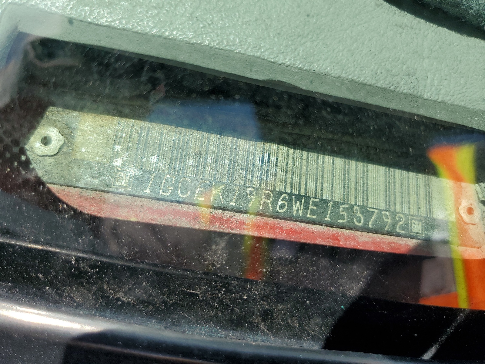 1GCEK19R6WE153792 1998 Chevrolet Gmt-400 K1500