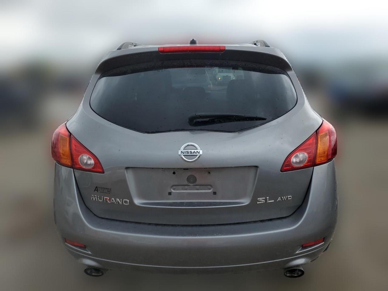 2009 Nissan Murano S VIN: JN8AZ18WX9W126017 Lot: 61510514