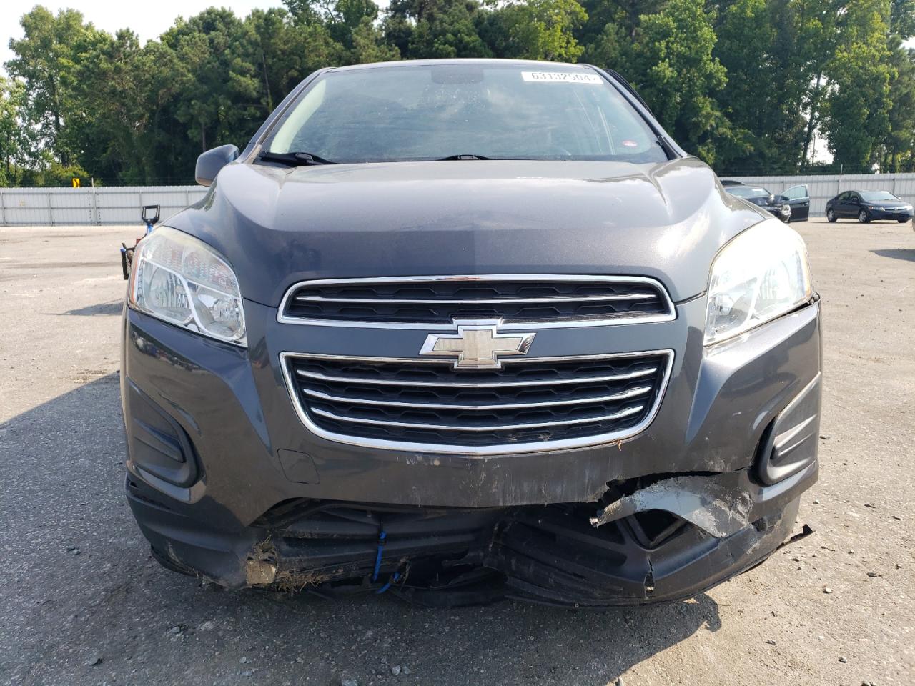 2016 Chevrolet Trax Ls VIN: 3GNCJKSB3GL216689 Lot: 63132504