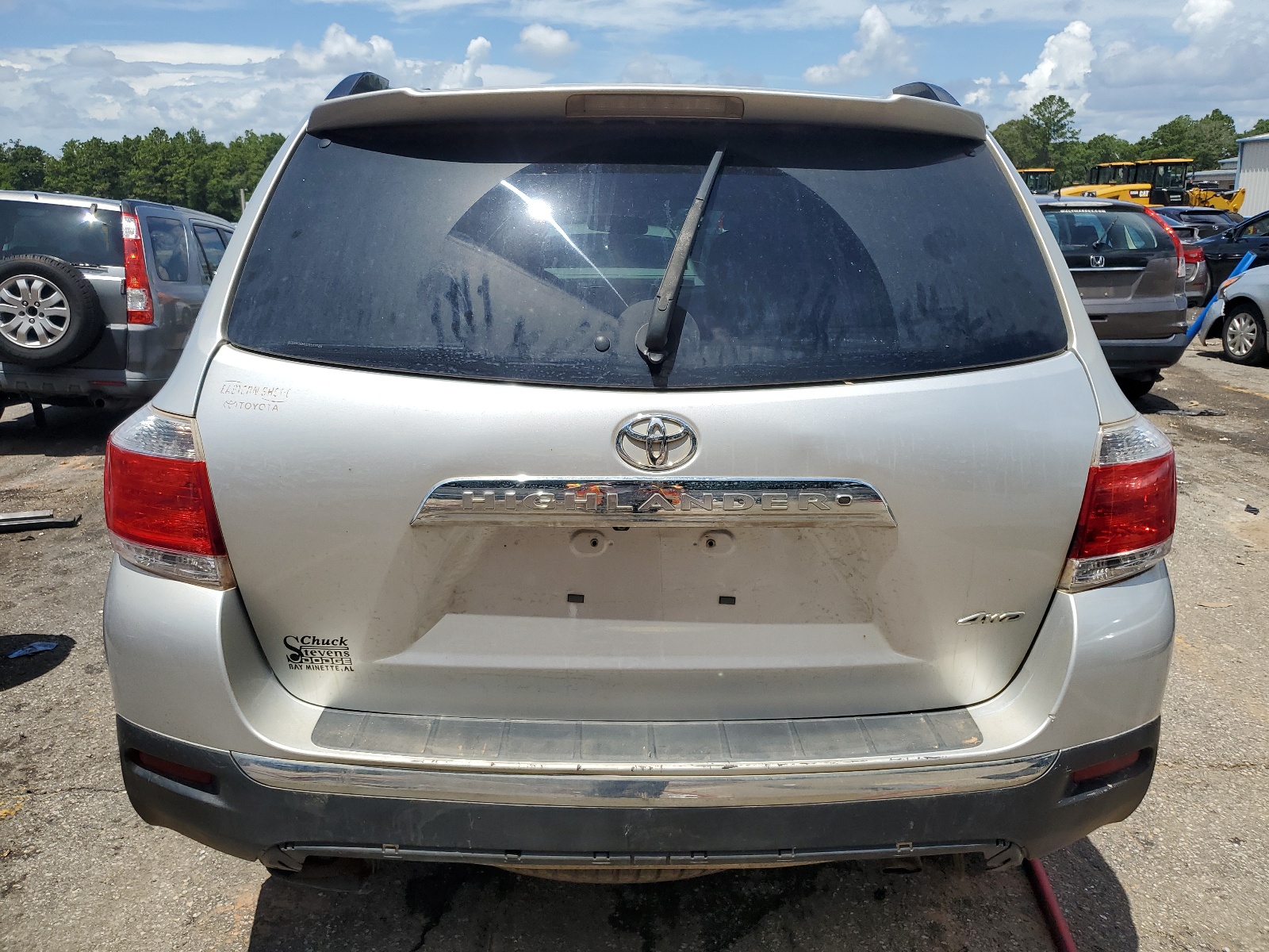5TDDK3EH1CS117986 2012 Toyota Highlander Limited