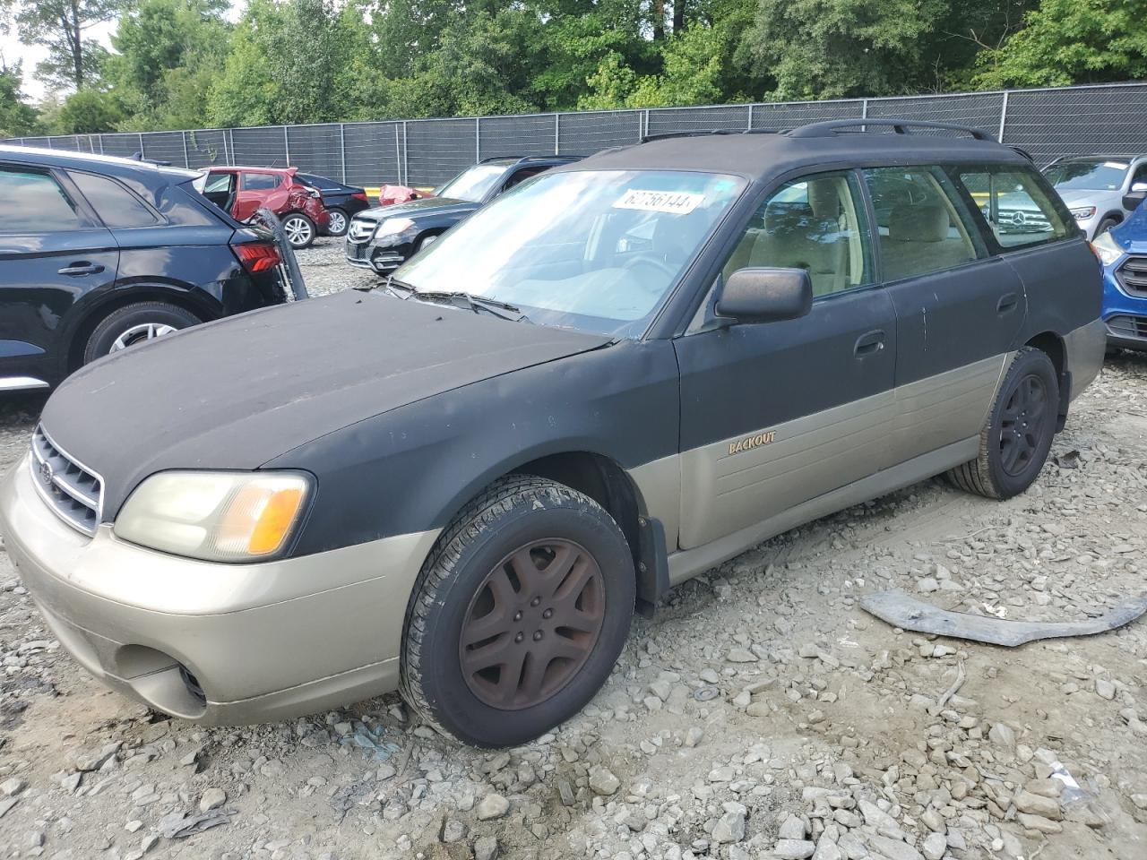 2002 Subaru Legacy Outback VIN: 4S3BH665727624654 Lot: 62756144