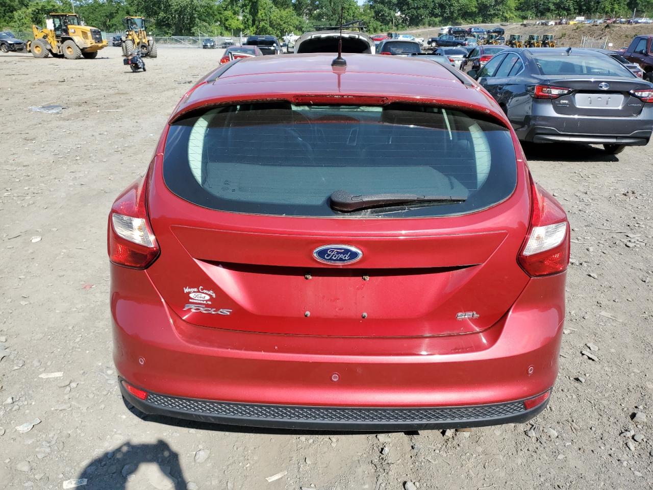 2012 Ford Focus Sel VIN: 1FAHP3M2XCL472436 Lot: 64404094