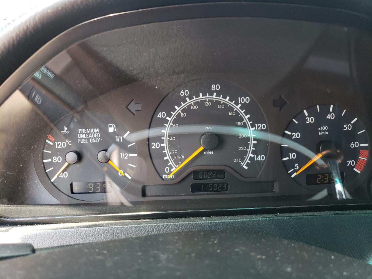 1998 Mercedes-Benz C 230 VIN: WDBHA23G3WA592919 Lot: 62500644