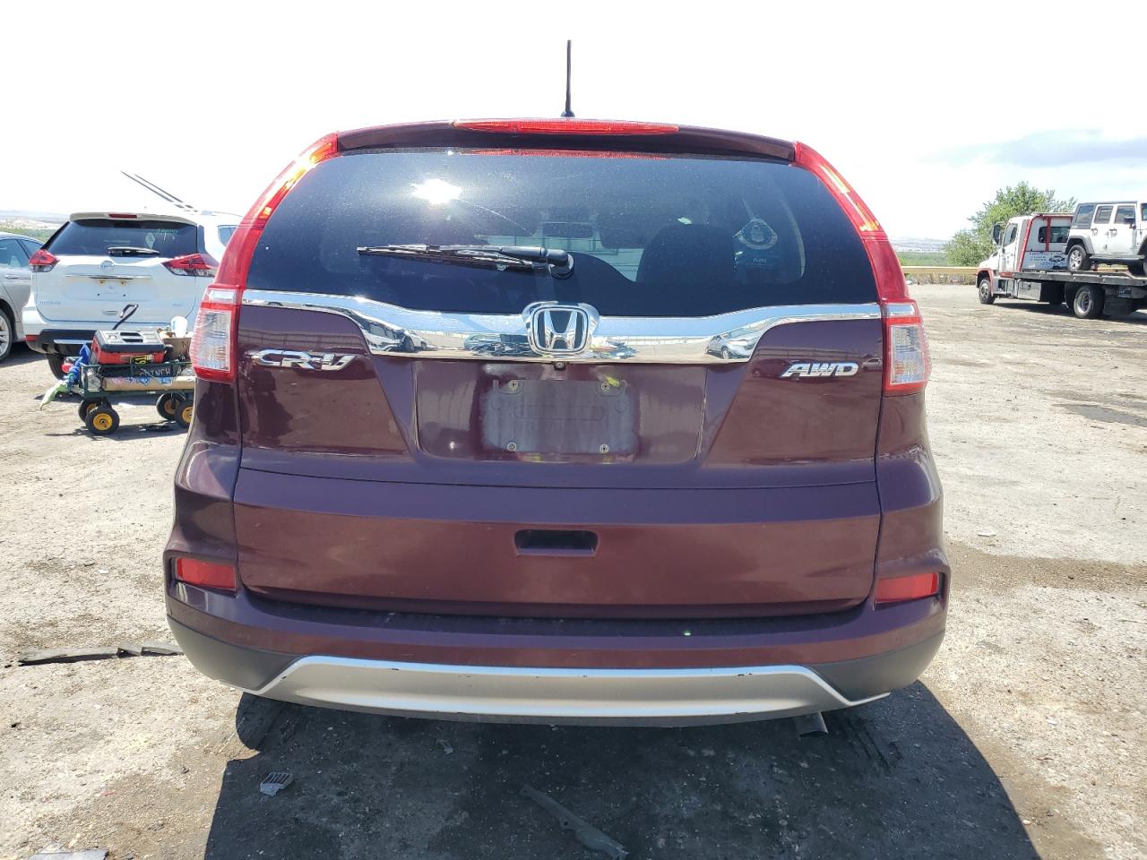 2015 Honda Cr-V Ex VIN: 2HKRM4H50FH653989 Lot: 61231834