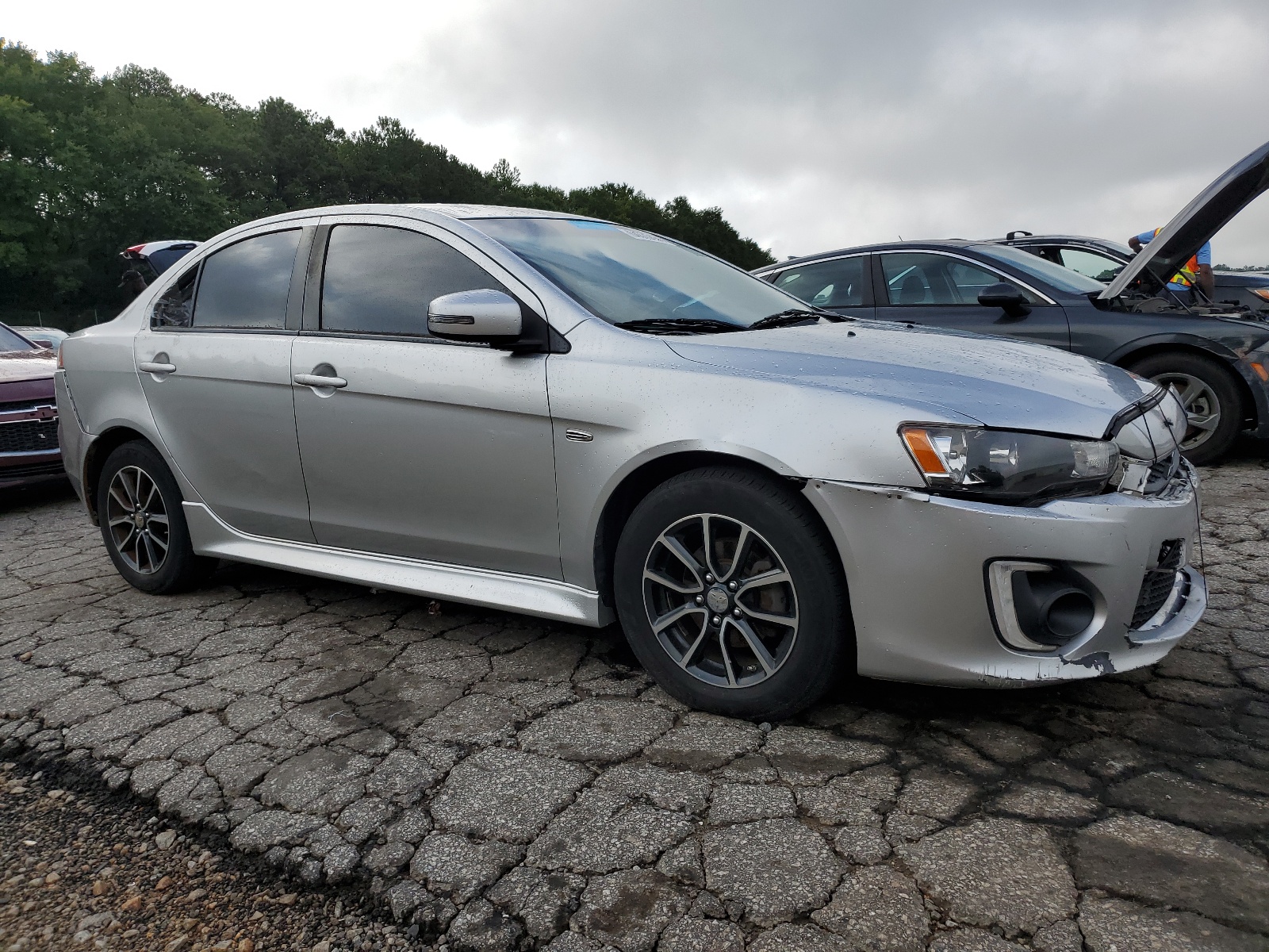 2017 Mitsubishi Lancer Es vin: JA32U2FU6HU005869