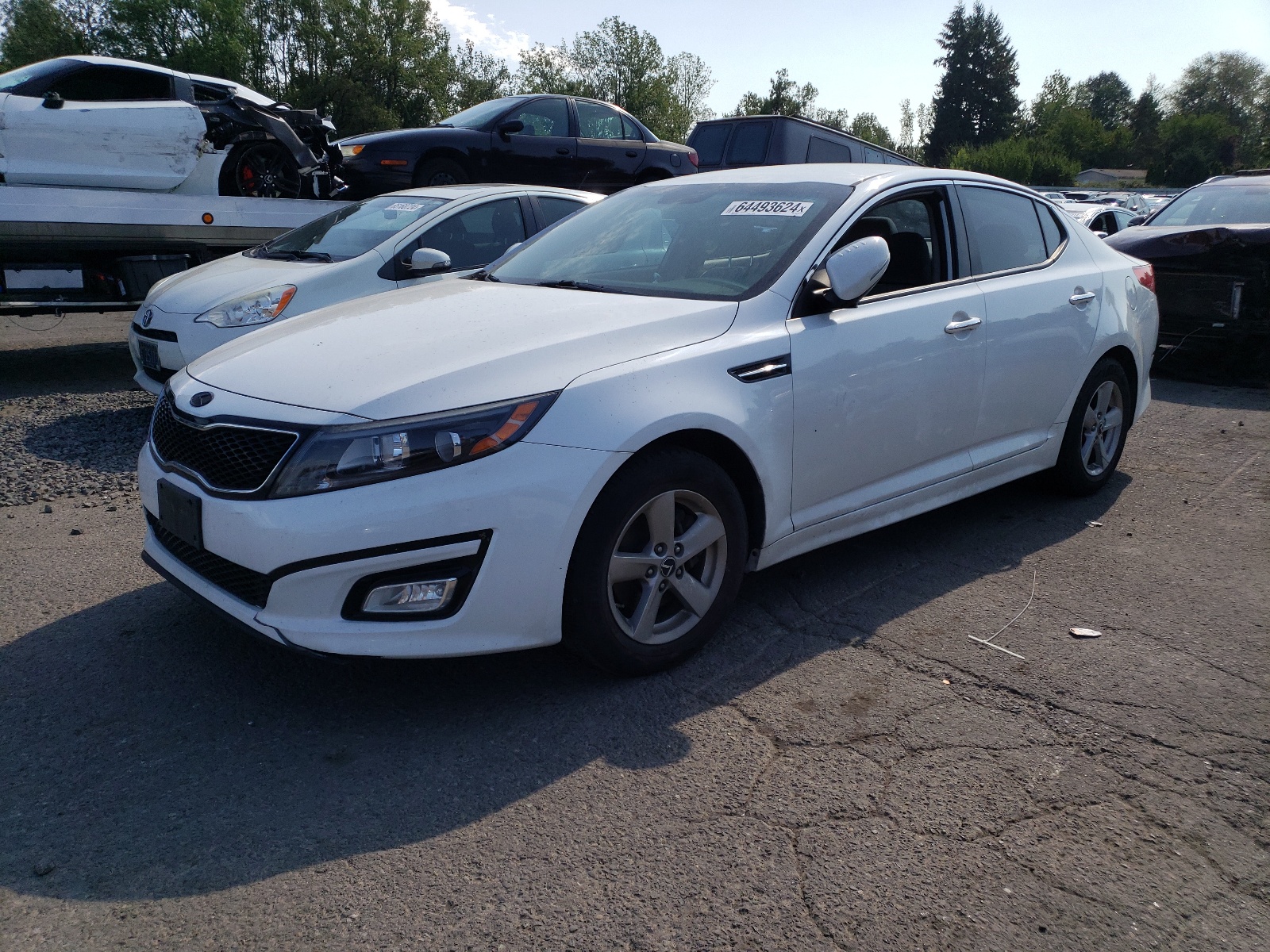 2015 Kia Optima Lx vin: 5XXGM4A79FG389024