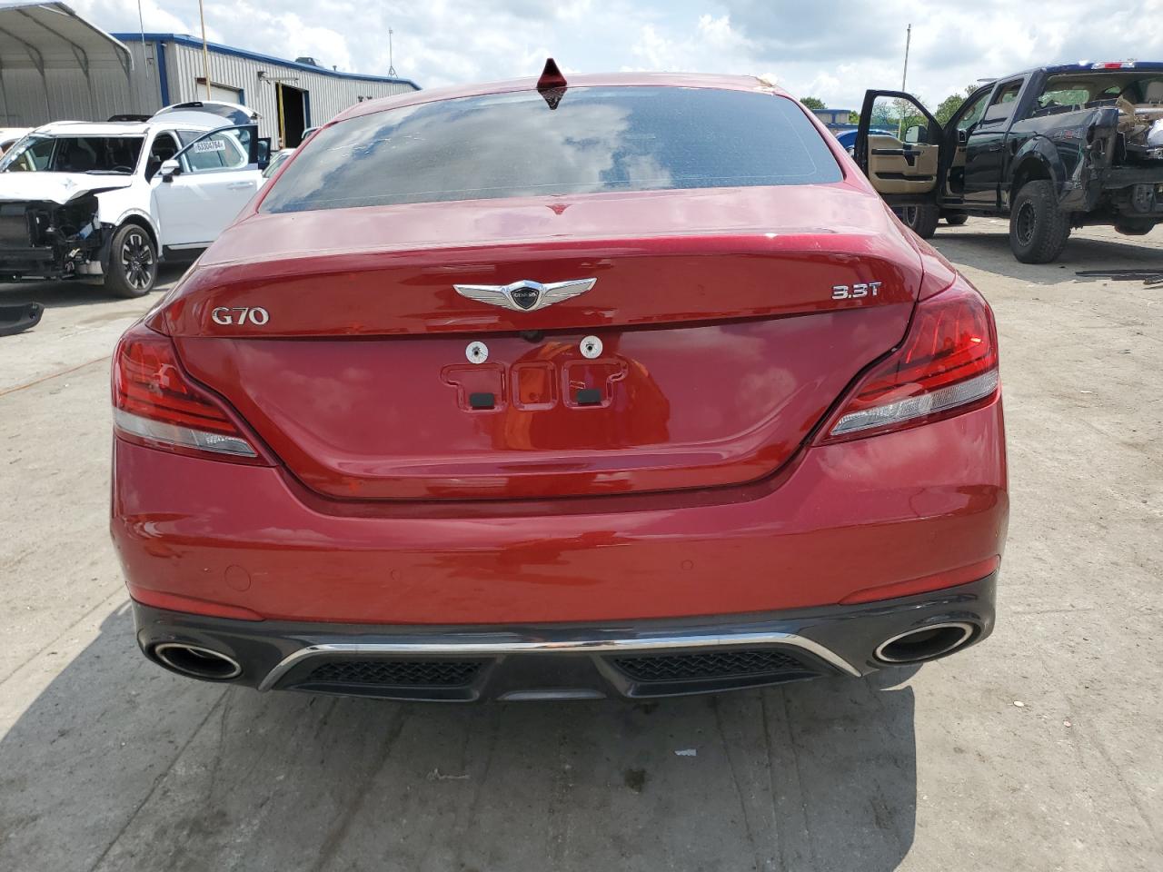 2019 Genesis G70 Prestige VIN: KMTG34LE0KU037759 Lot: 63671844