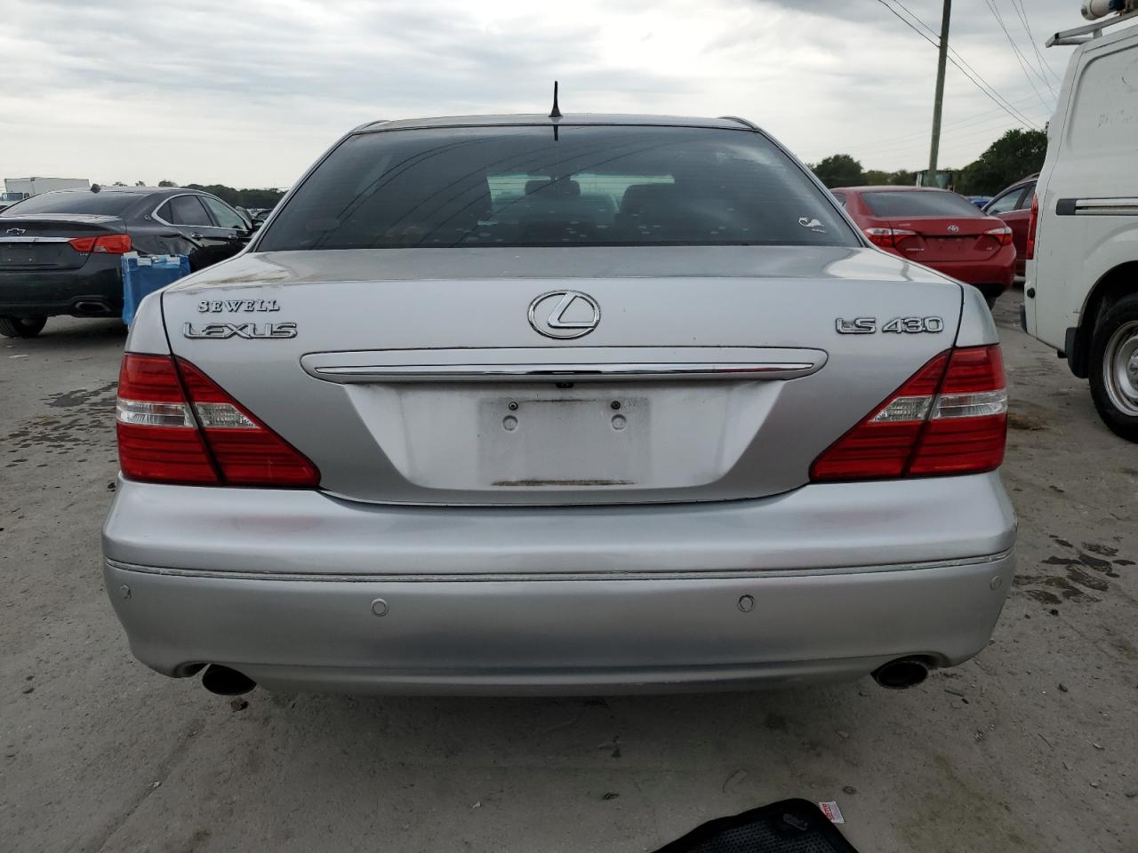 2005 Lexus Ls 430 VIN: JTHBN36F055005831 Lot: 64026304