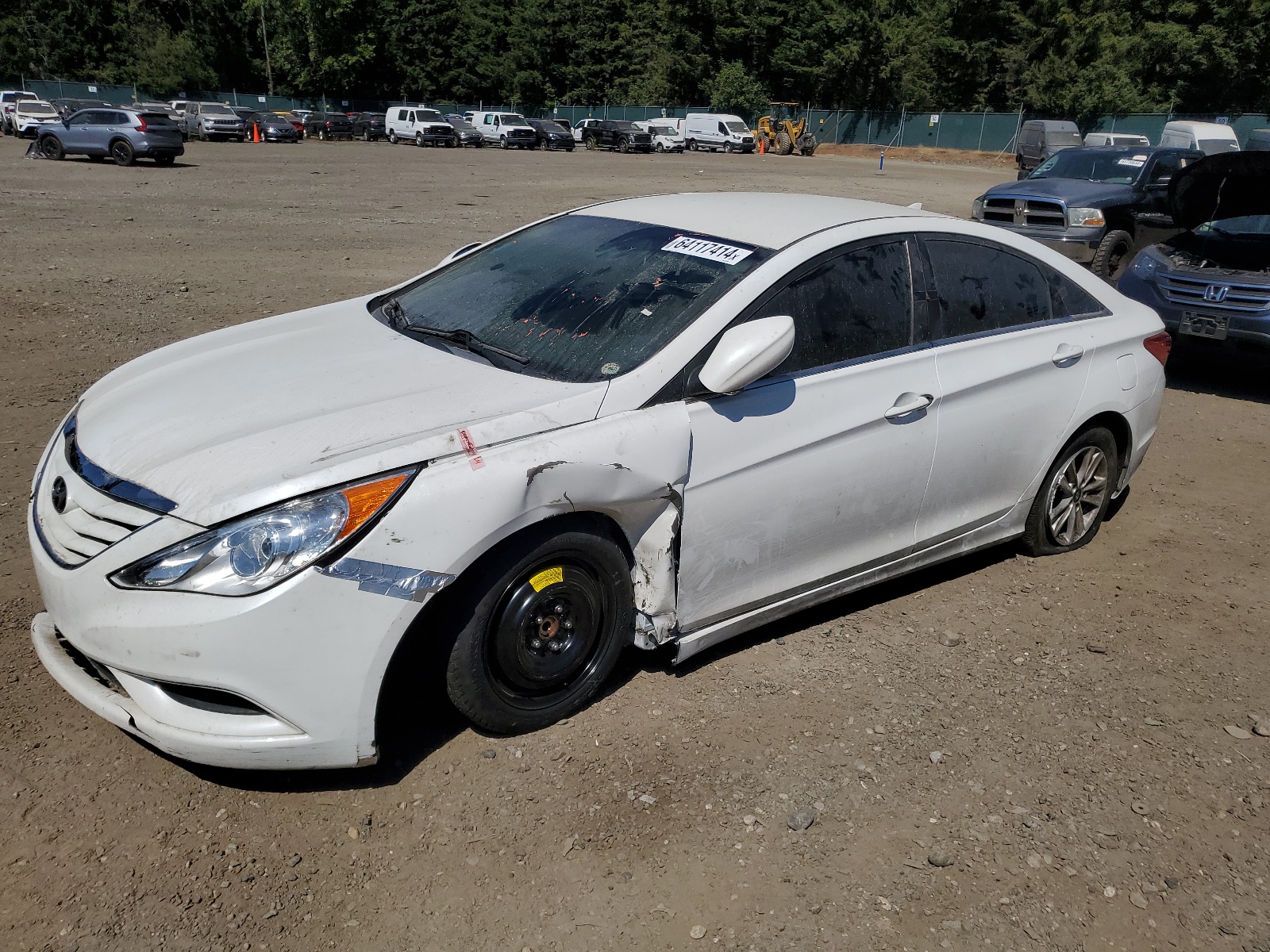 2013 Hyundai Sonata Gls vin: 5NPEB4AC3DH801448