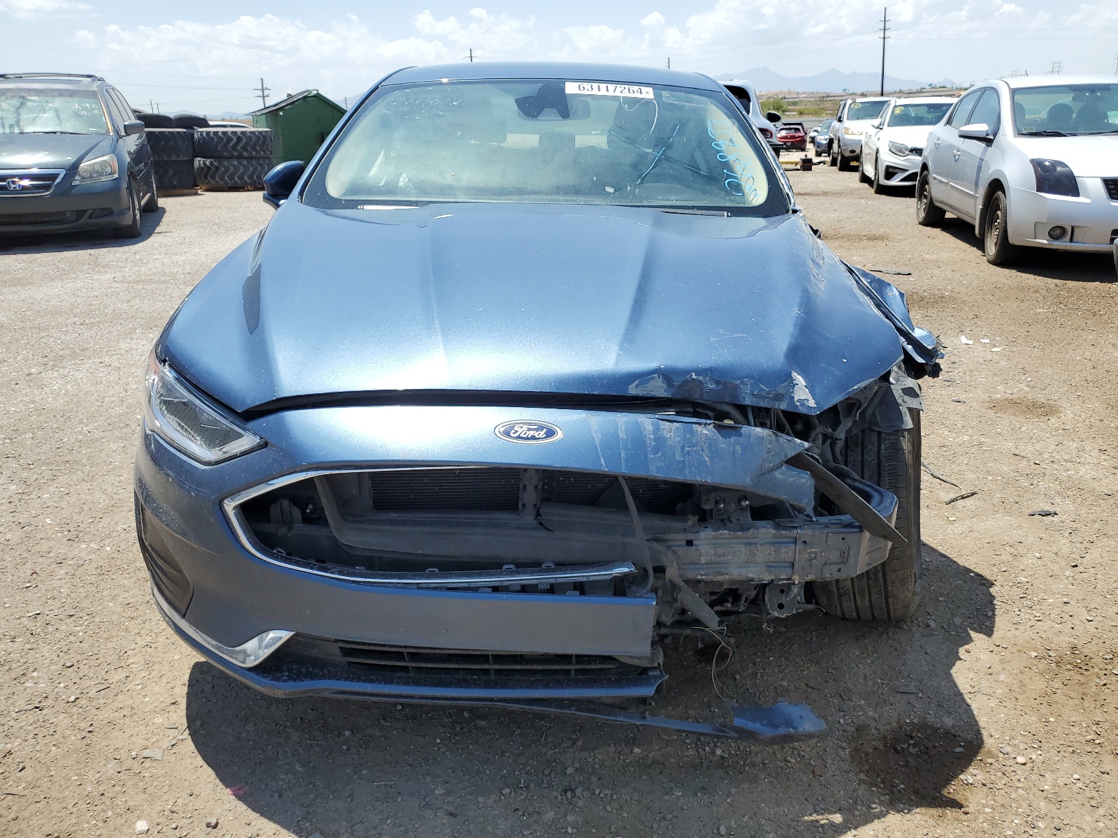 2019 Ford Fusion Sel vin: 3FA6P0CD0KR268933