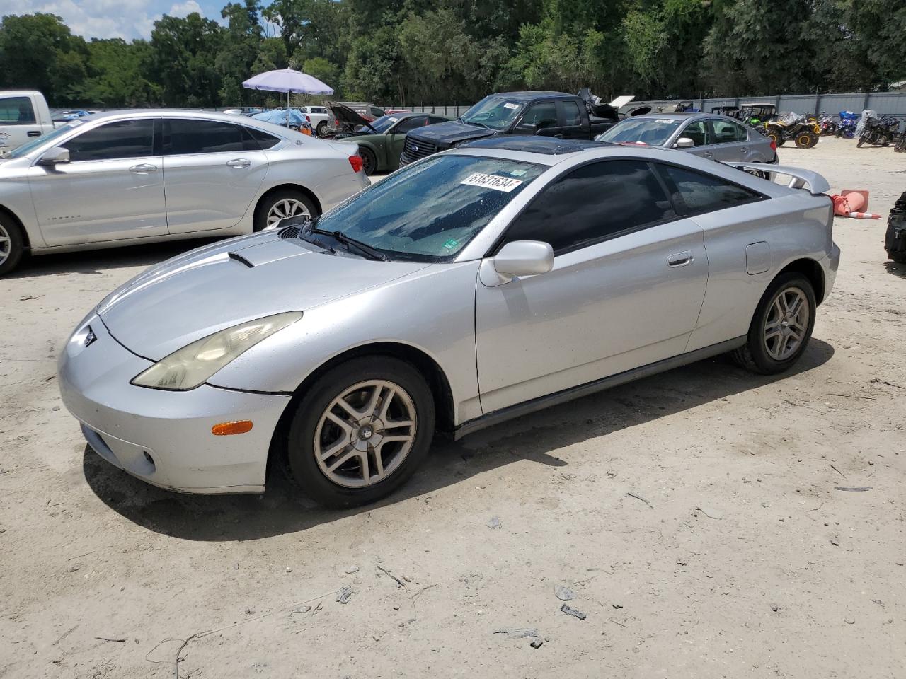 2001 Toyota Celica Gt VIN: JTDDR32T310109652 Lot: 61831634
