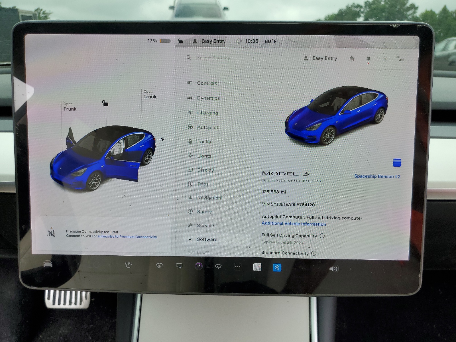 5YJ3E1EA9LF764120 2020 Tesla Model 3