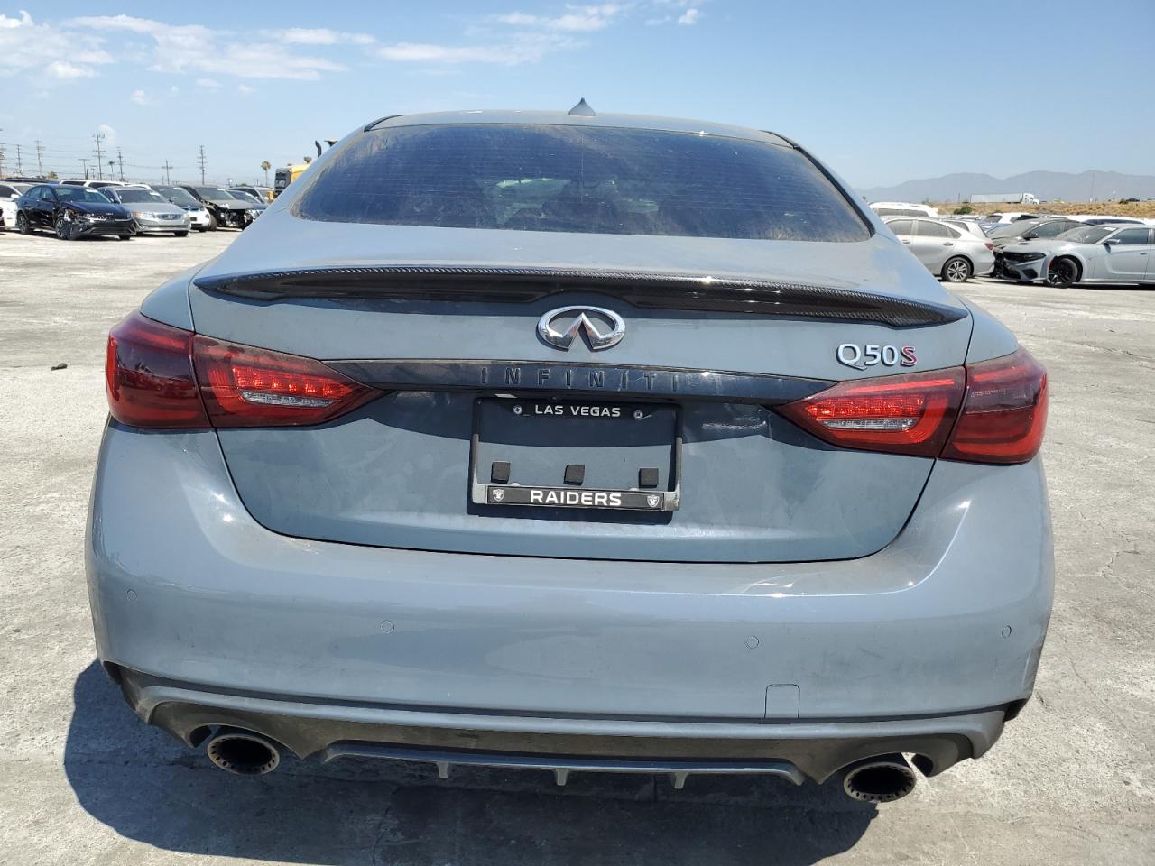 2023 Infiniti Q50 Red Sport 400 VIN: JN1FV7DP8PM570491 Lot: 63653044