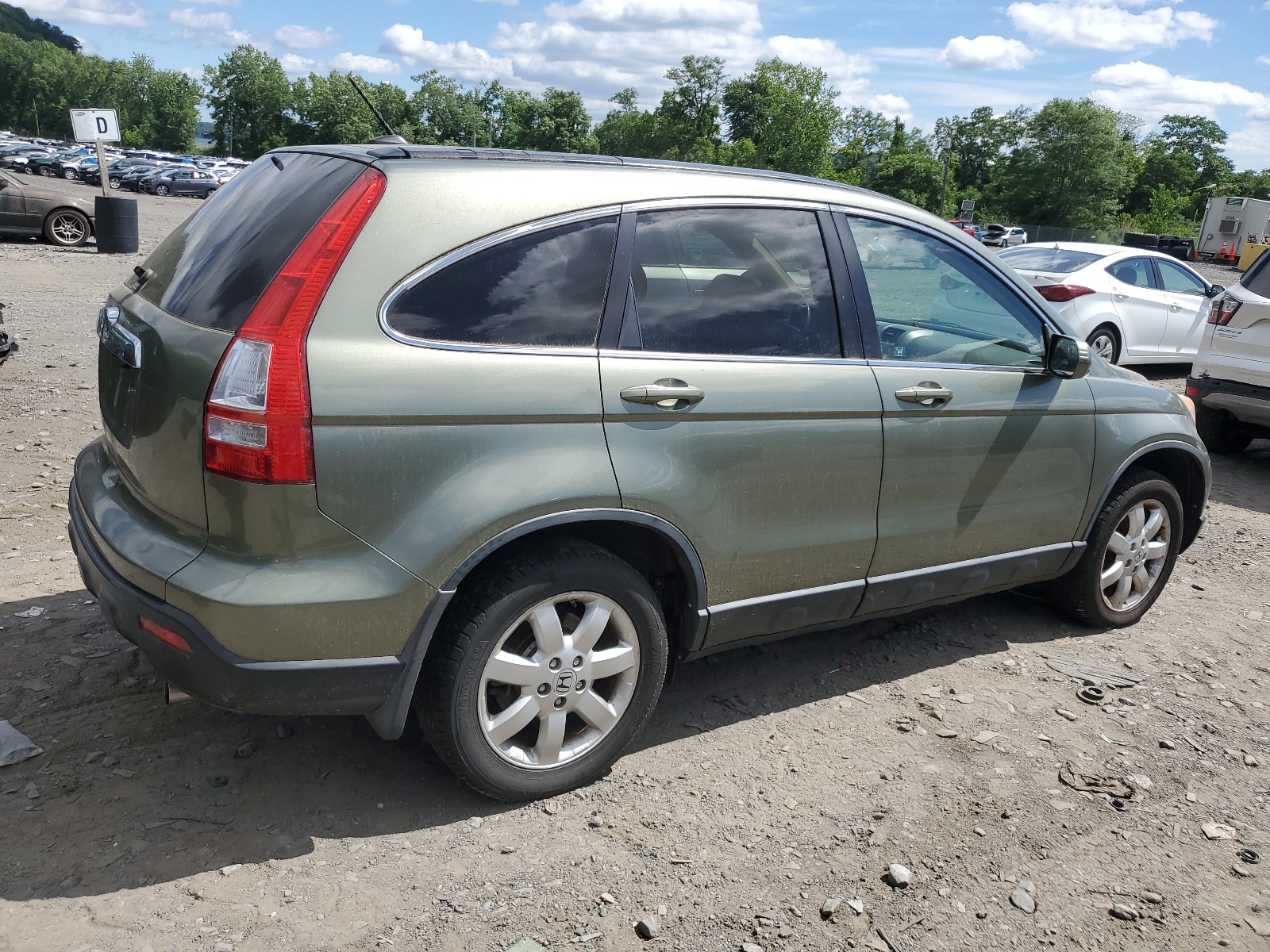 JHLRE48727C084383 2007 Honda Cr-V Exl