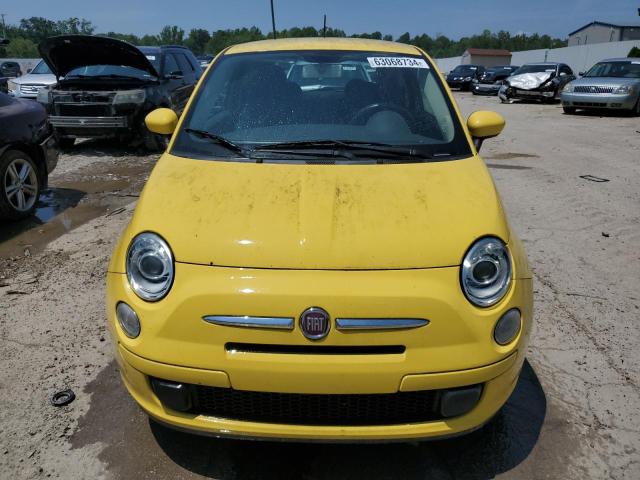  FIAT 500 2012 Жовтий