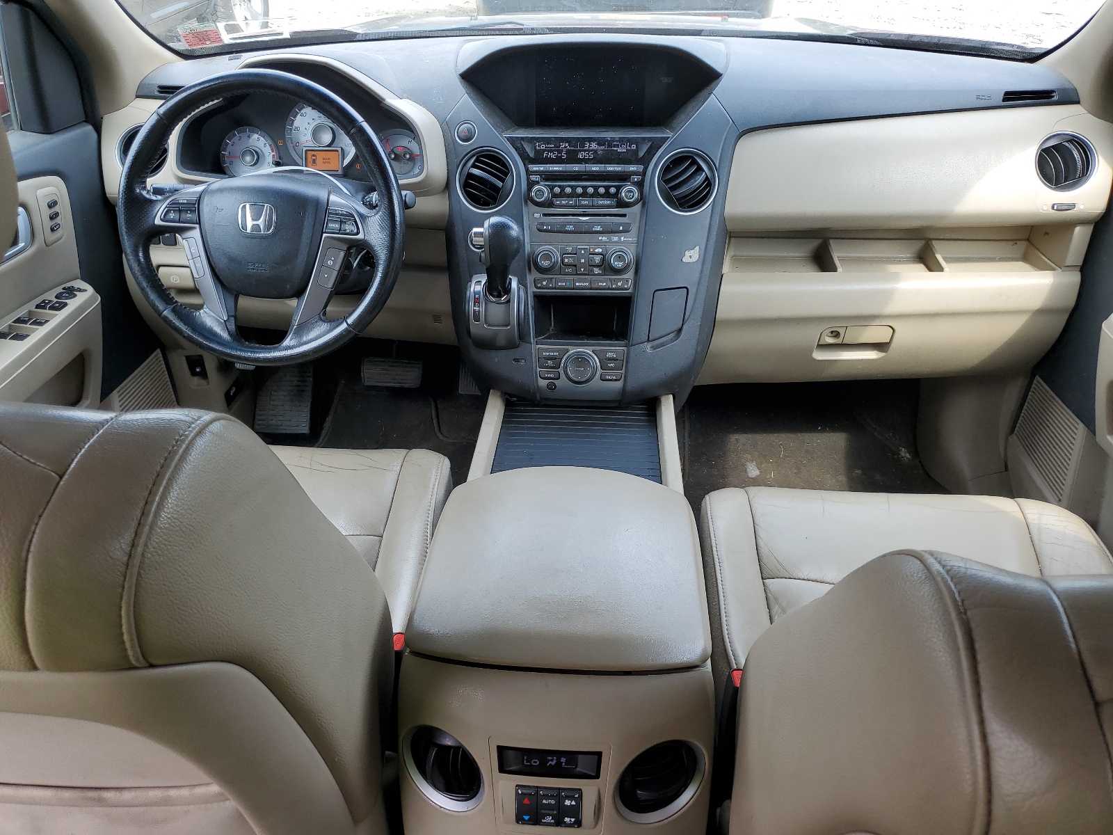 5FNYF4H93CB071808 2012 Honda Pilot Touring