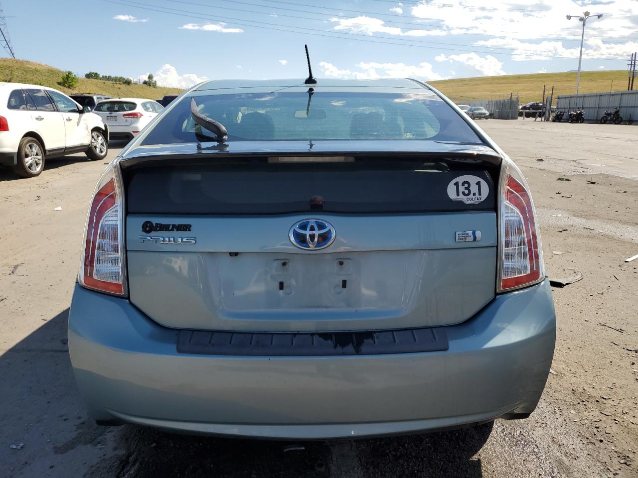 2014 Toyota Prius VIN: JTDKN3DU0E1758172 Lot: 62101594