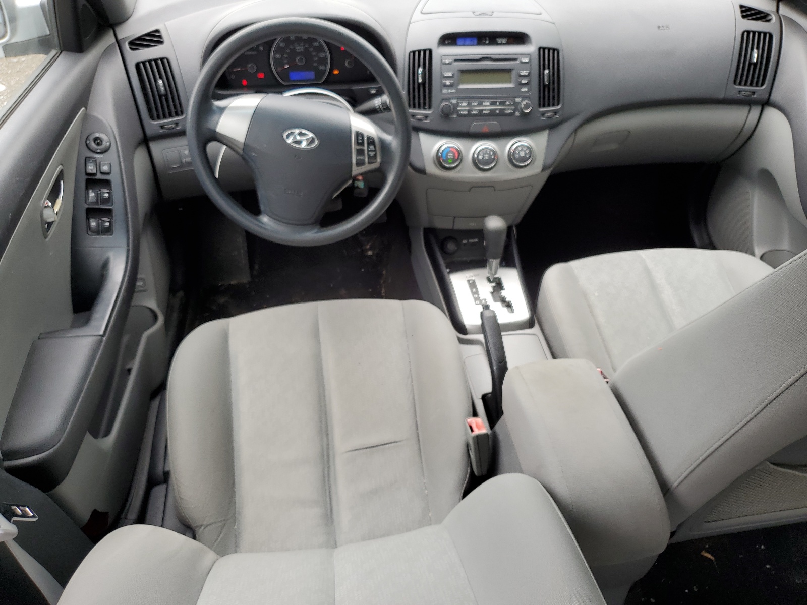 KMHDU4AD7AU142348 2010 Hyundai Elantra Blue