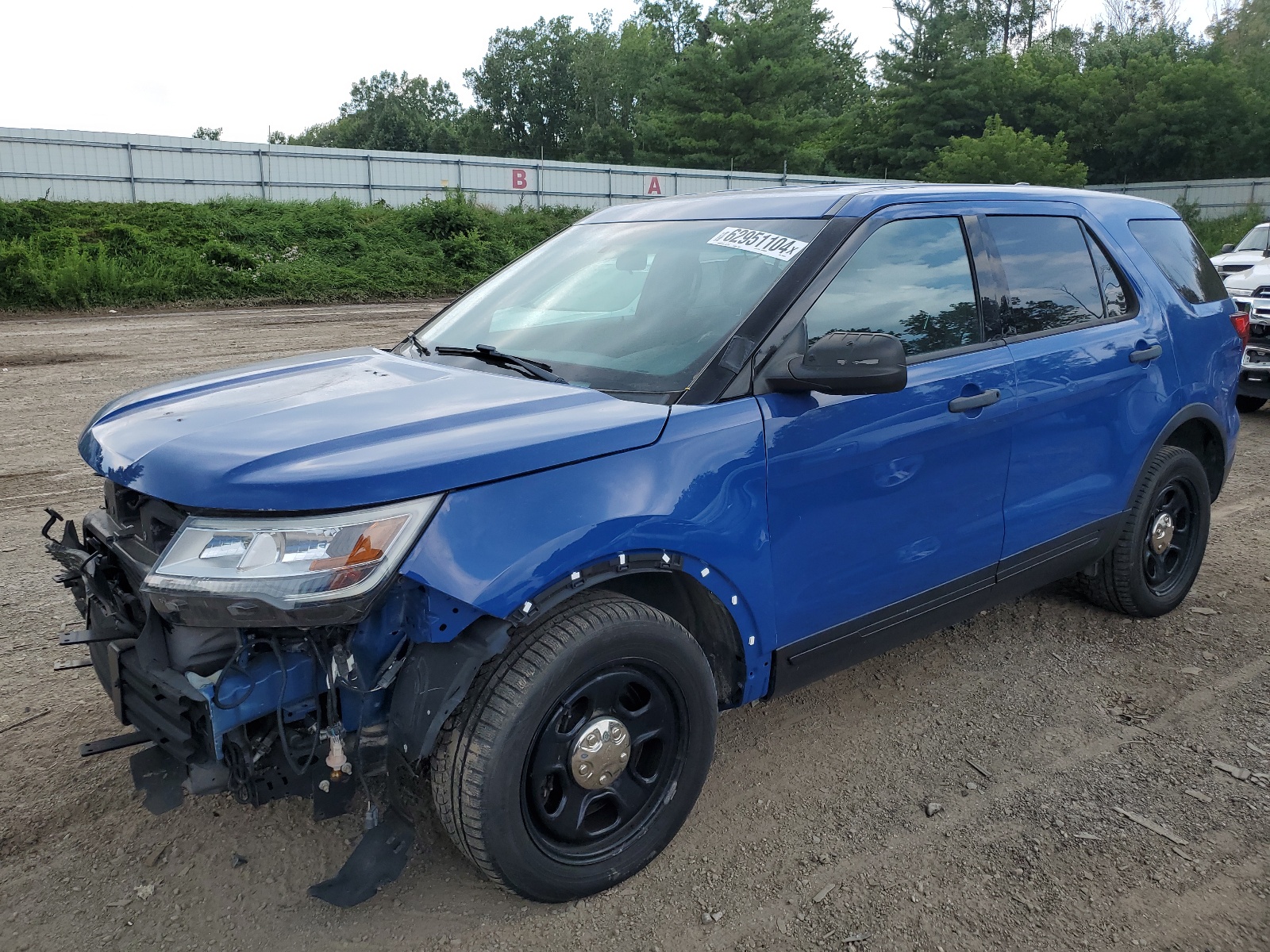 2016 Ford Explorer Police Interceptor vin: 1FM5K8AT0GGD06281