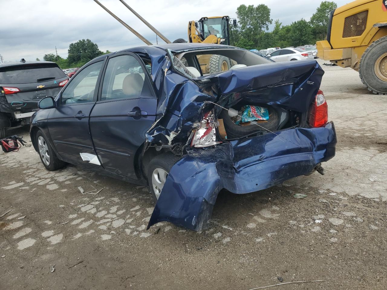 2006 Kia Spectra Lx VIN: KNAFE121X65287198 Lot: 60137584