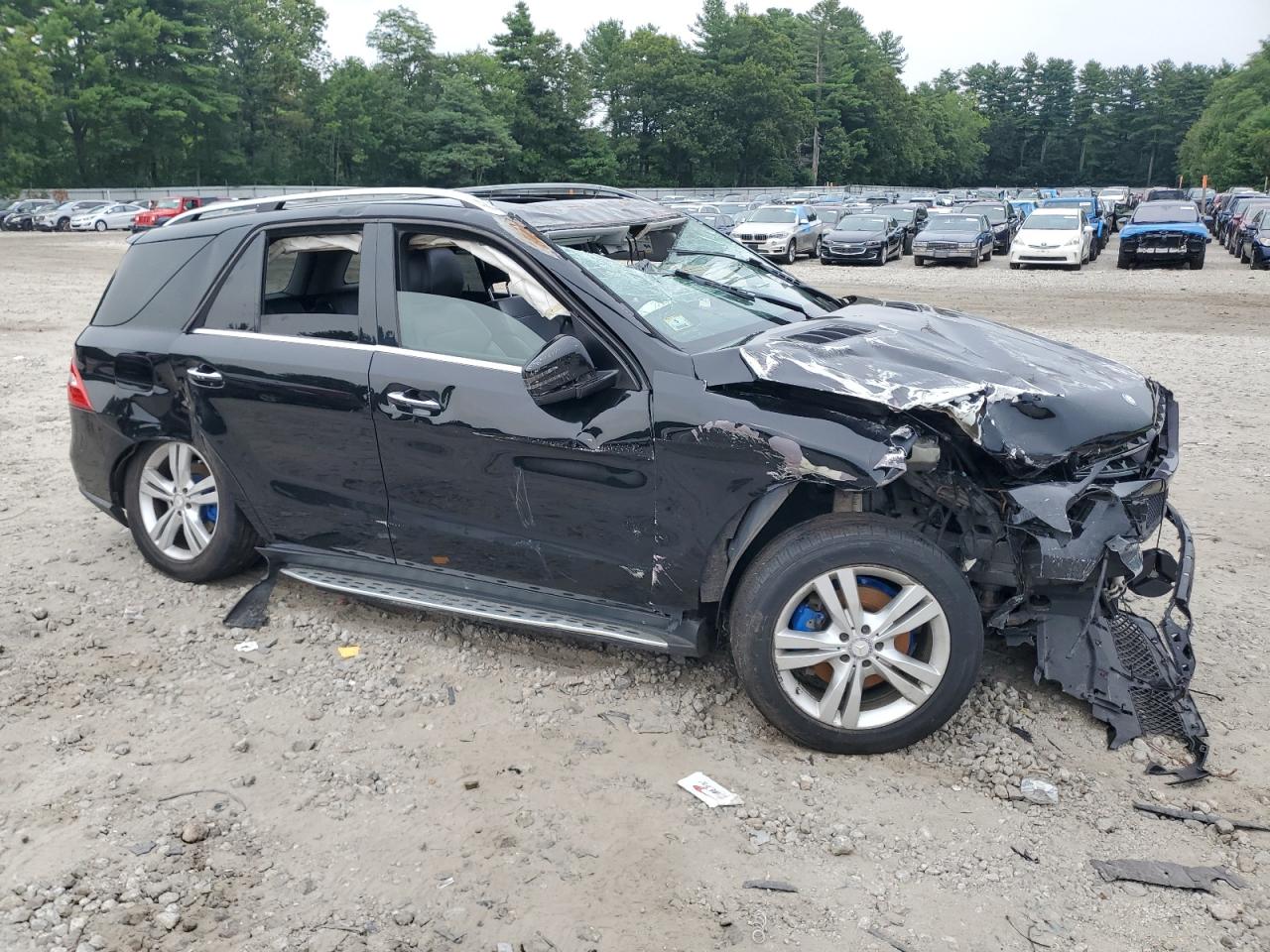 2013 Mercedes-Benz Ml 350 4Matic VIN: 4JGDA5HB8DA111196 Lot: 63197694