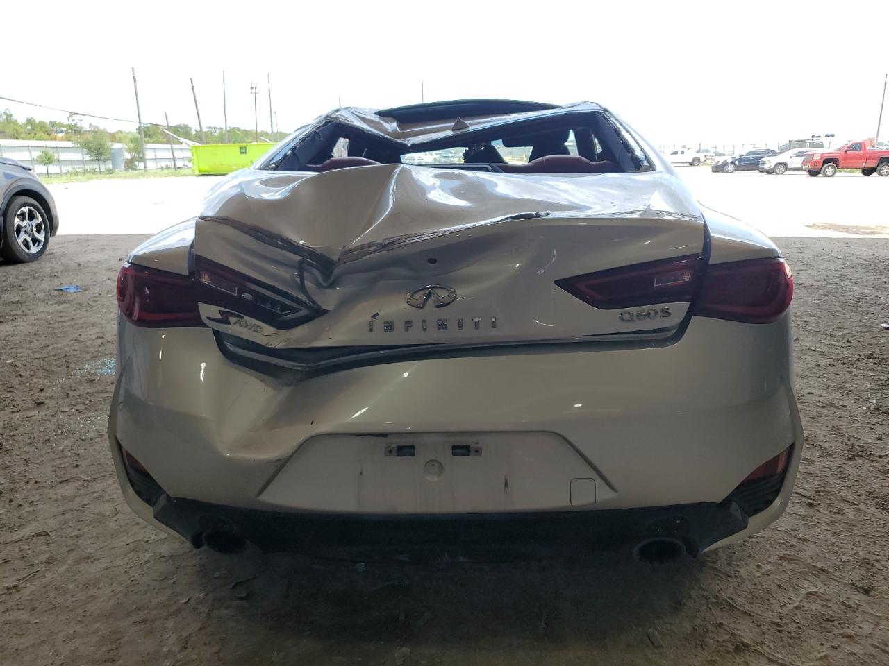 2019 Infiniti Q60 Red Sport 400 VIN: JN1FV7EL4KM440678 Lot: 63145624