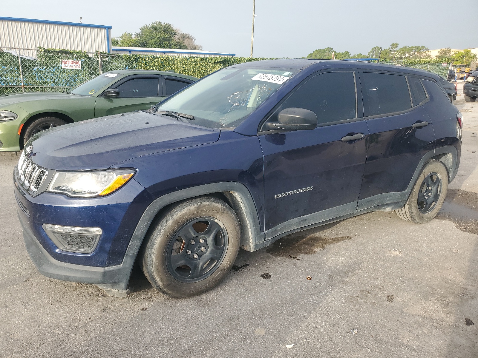 2018 Jeep Compass Sport vin: 3C4NJCAB1JT250890