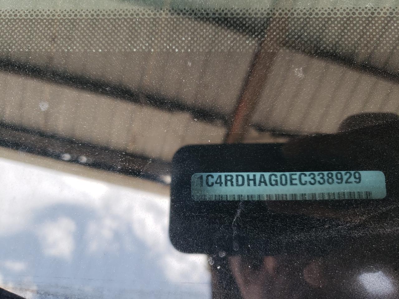 2014 Dodge Durango Sxt VIN: 1C4RDHAG0EC338929 Lot: 63857644