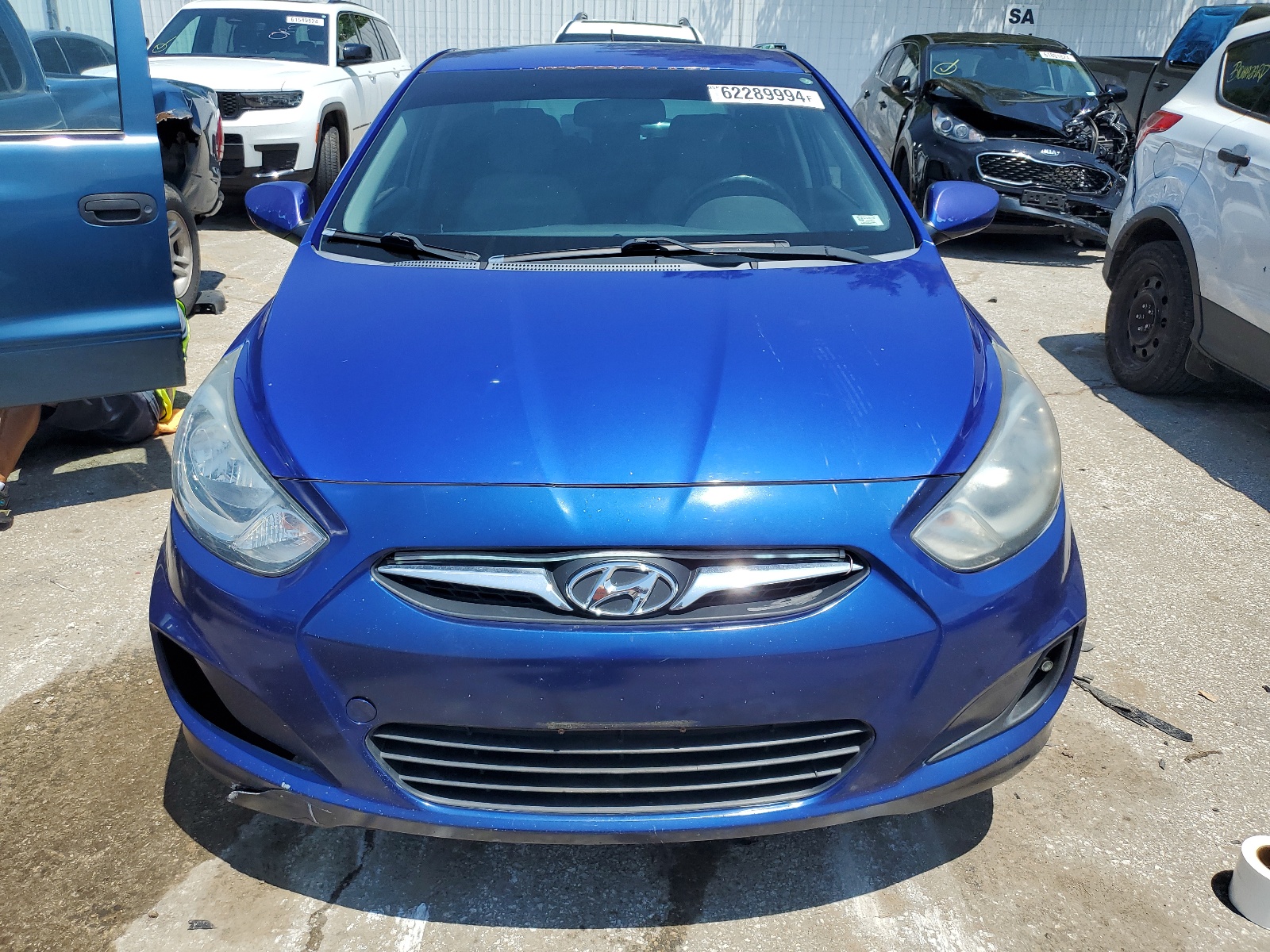 2012 Hyundai Accent Gls vin: KMHCT4AE7CU189857