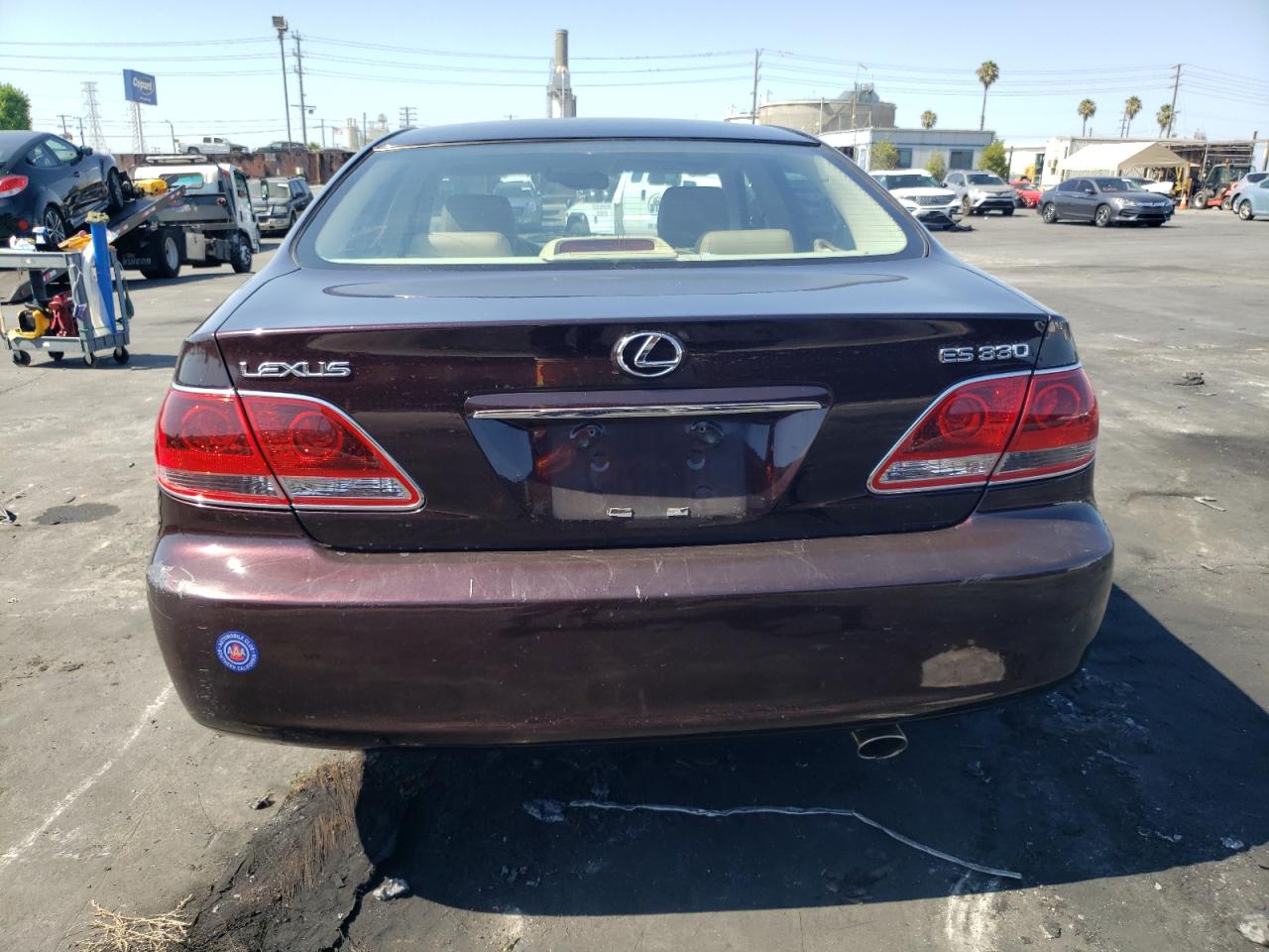 2005 Lexus Es 330 VIN: JTHBA30G755131732 Lot: 65005204