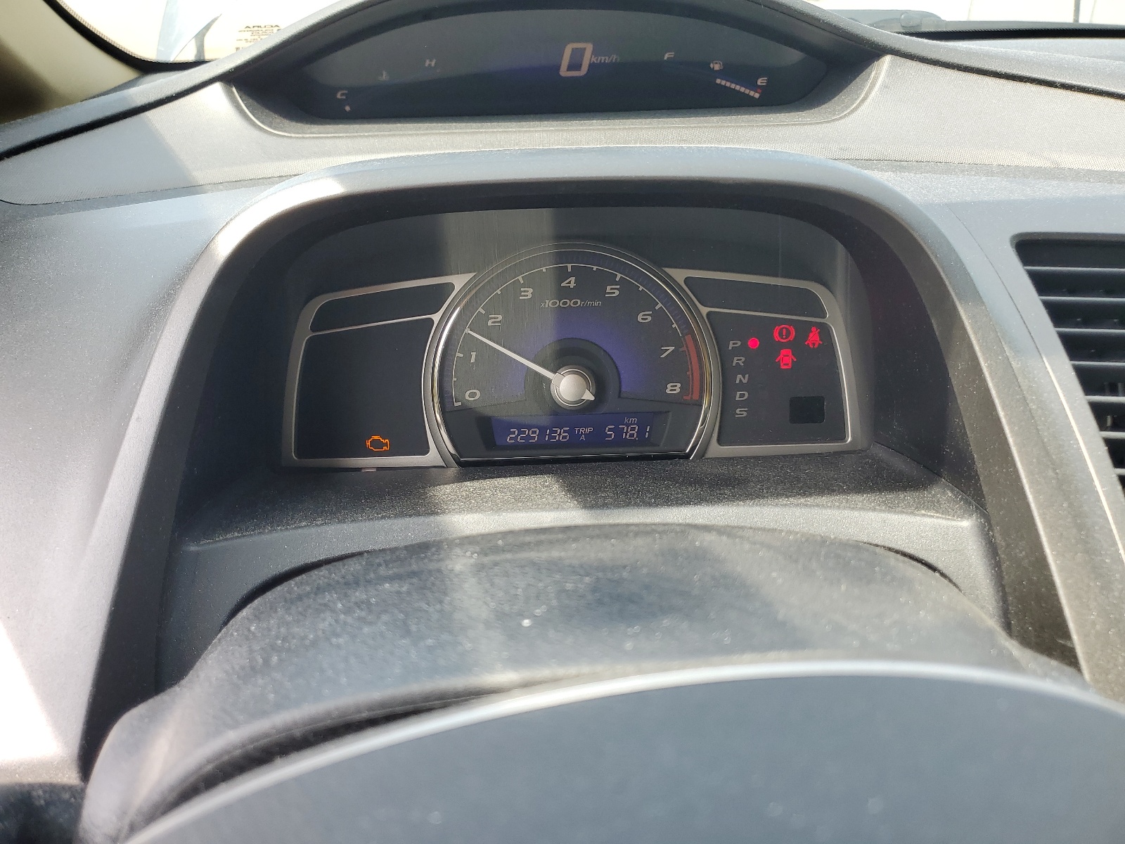 2HHFD56737H200504 2007 Acura Csx Premium Navigation