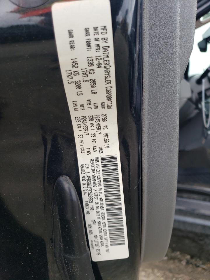 2005 Jeep Grand Cherokee Limited VIN: 1J4HR58215C520669 Lot: 61320484