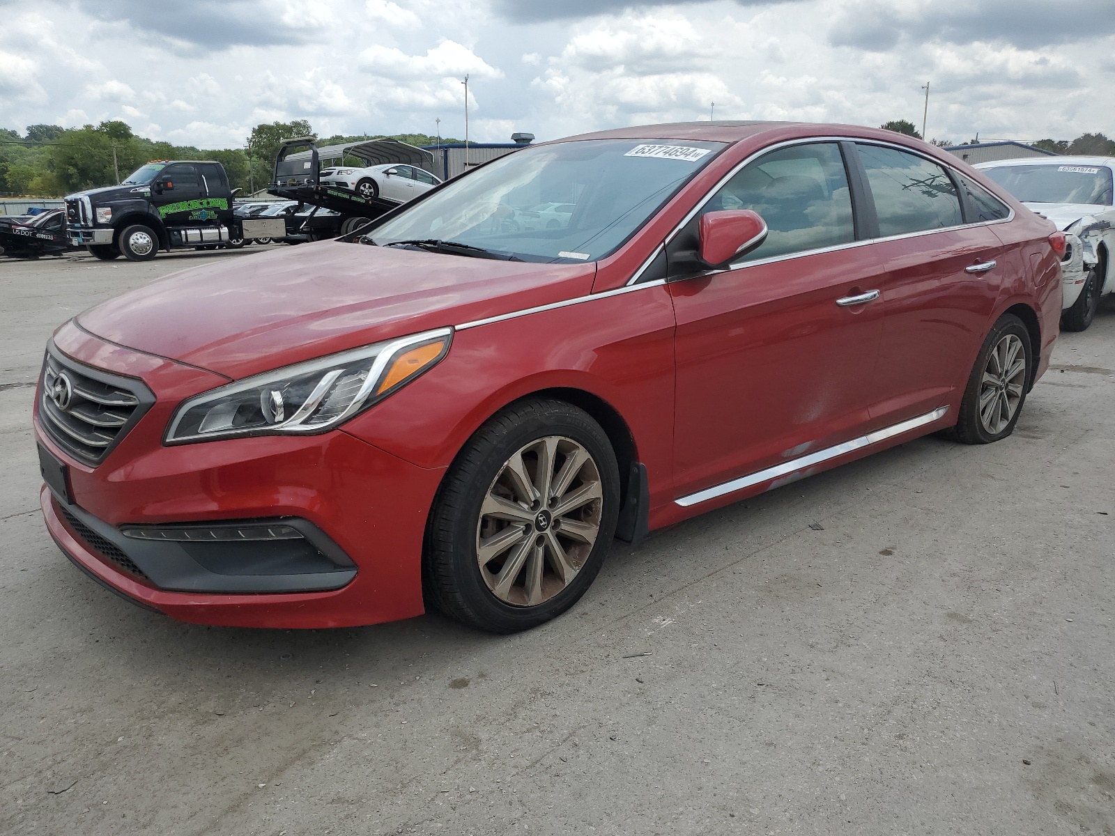 5NPE34AF2HH468432 2017 Hyundai Sonata Sport