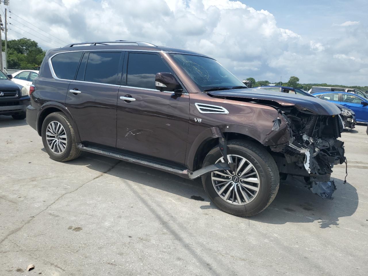 2022 Nissan Armada Sl VIN: JN8AY2BC6N9162433 Lot: 65112434