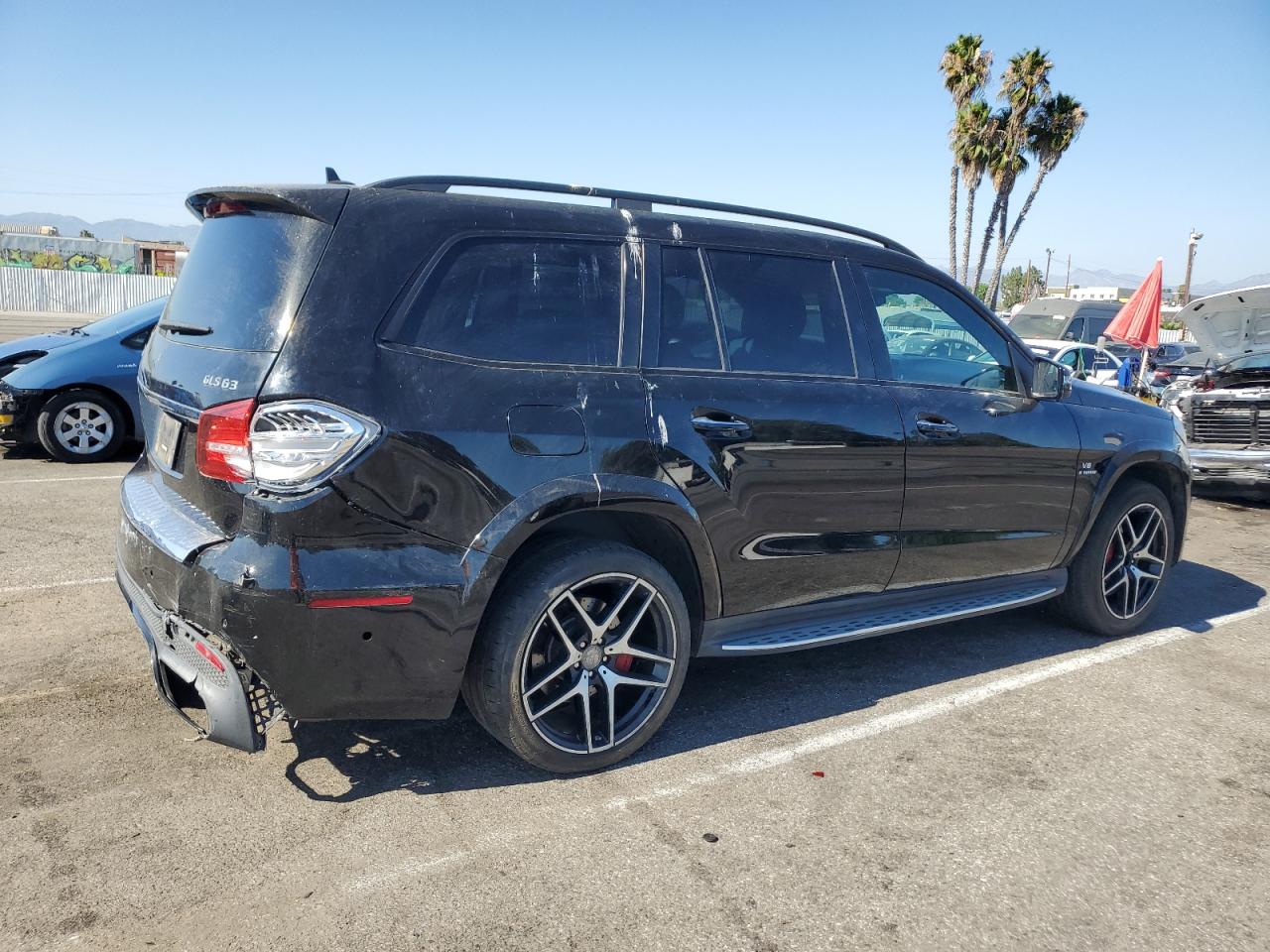 2017 Mercedes-Benz Gls 63 Amg 4Matic VIN: 4JGDF7FE7HA805183 Lot: 63702814