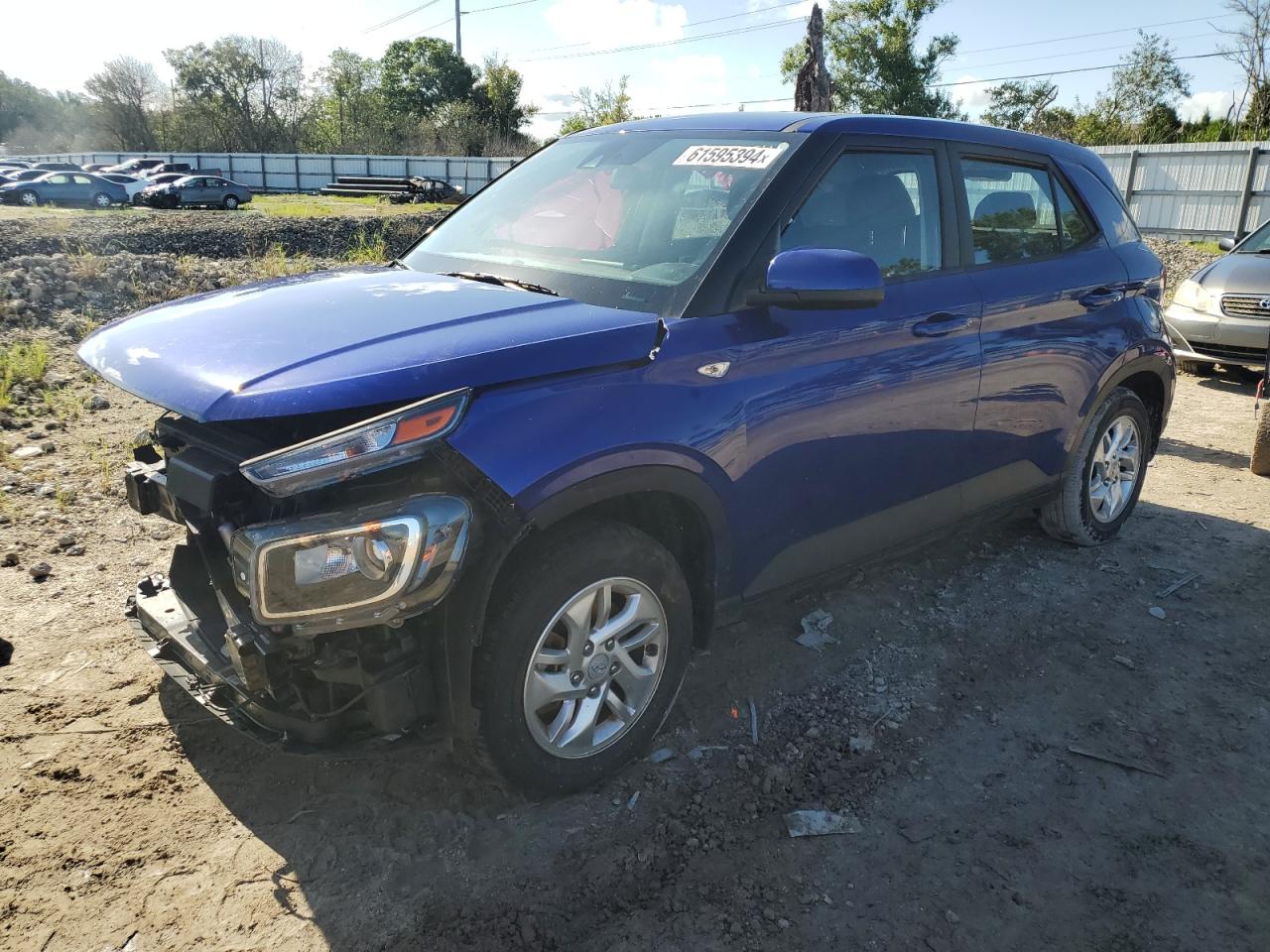 2022 Hyundai Venue Se VIN: KMHRB8A33NU154335 Lot: 61595394