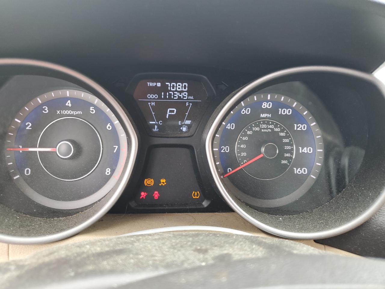 2013 Hyundai Elantra Gls VIN: KMHDH4AE4DU007006 Lot: 64665994