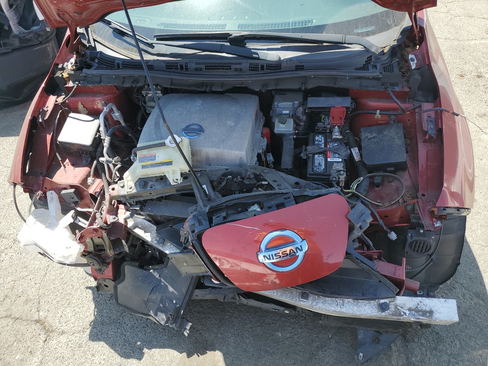 1N4AZ0CP6EC337609 2014 Nissan Leaf S