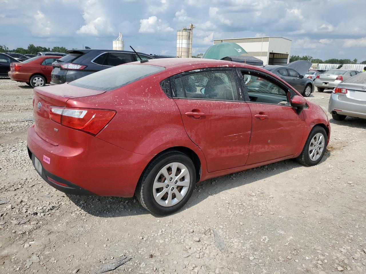 2013 Kia Rio Lx VIN: KNADM4A36D6265284 Lot: 64213574