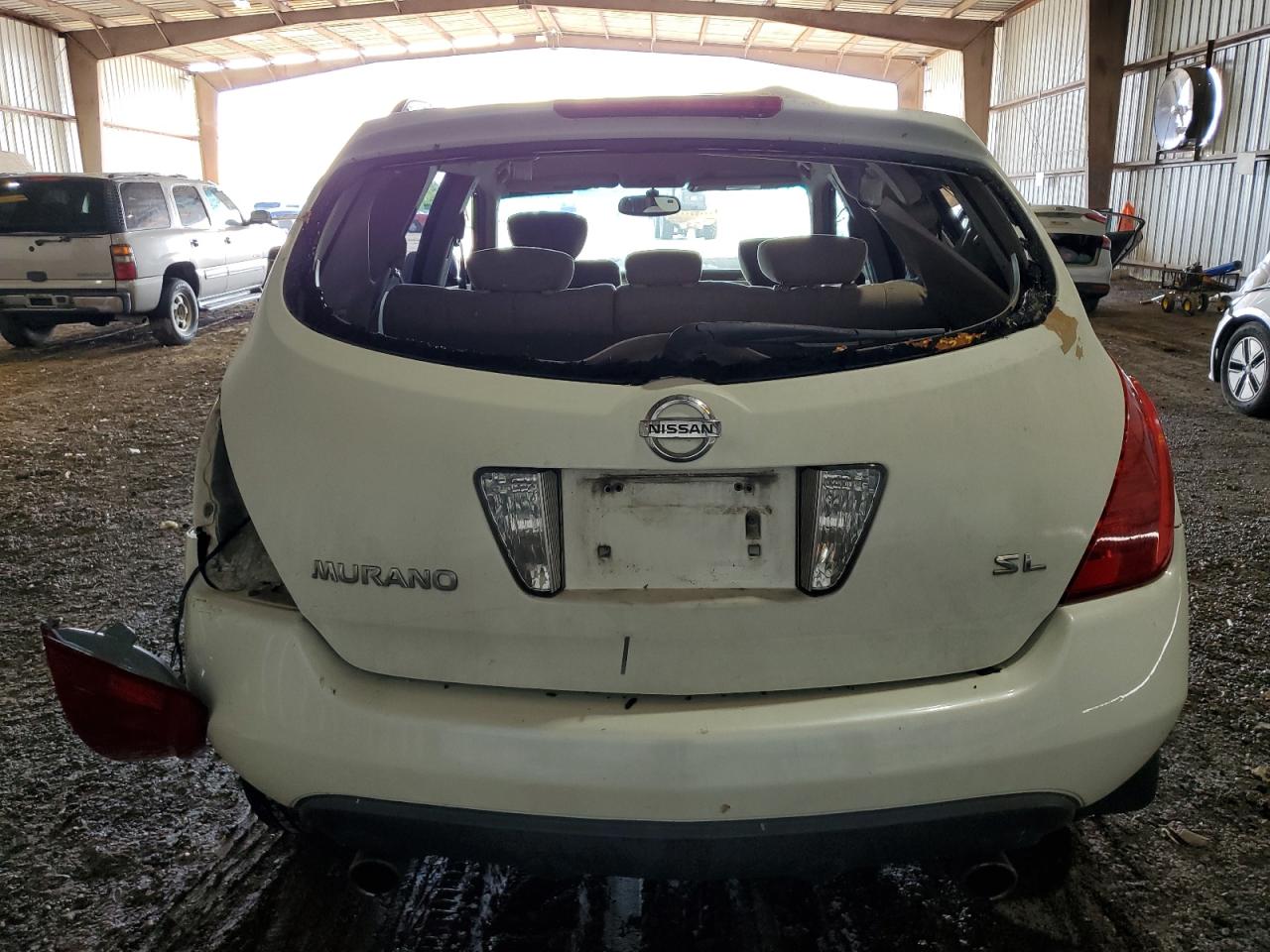 2005 Nissan Murano Sl VIN: JN8AZ08T85W311189 Lot: 63645494