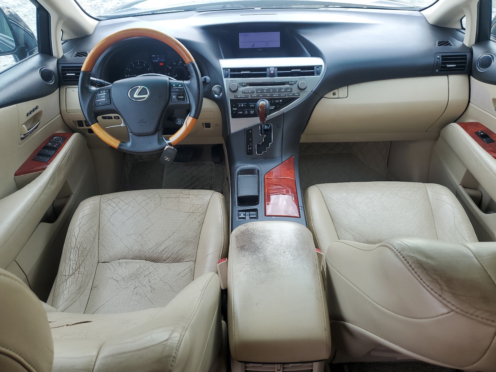 2T2ZK1BAXAC039307 2010 Lexus Rx 350