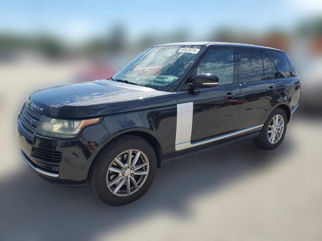 2011 Land Rover Range Rover Hse Luxury VIN: SALMF1D42BA345698 Lot: 60423274