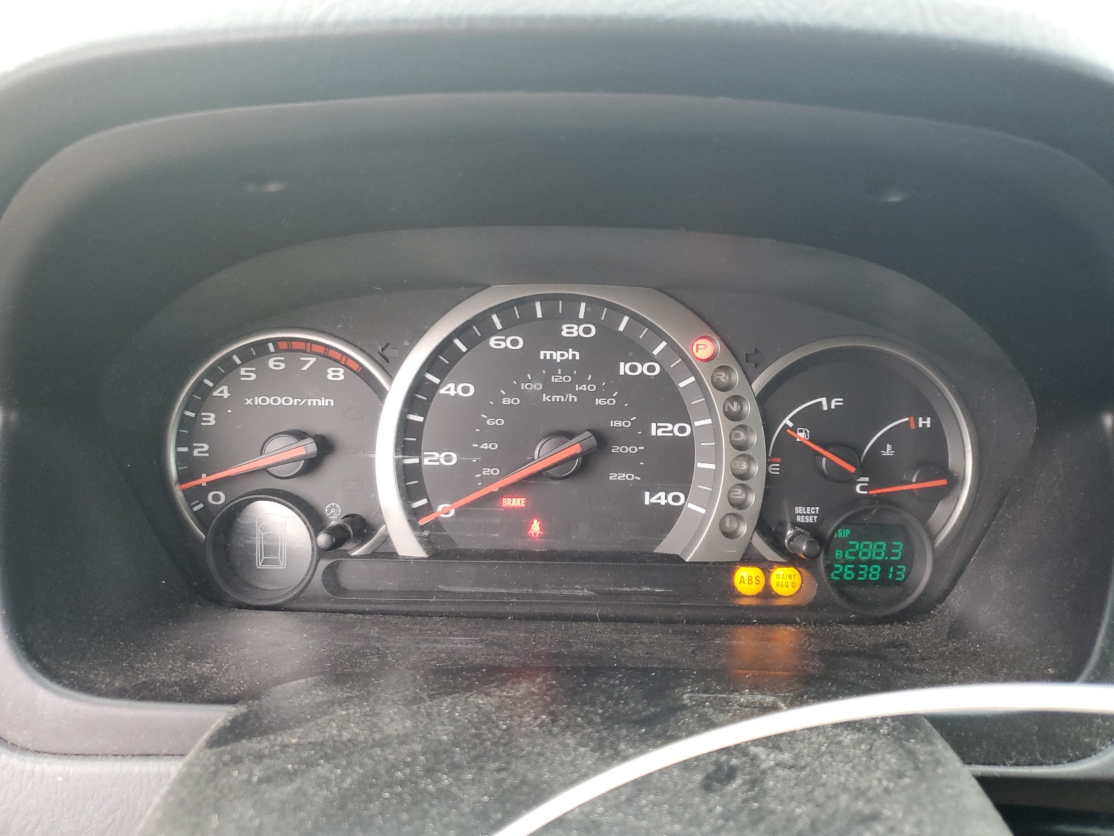 2HKYF18413H597777 2003 Honda Pilot Ex