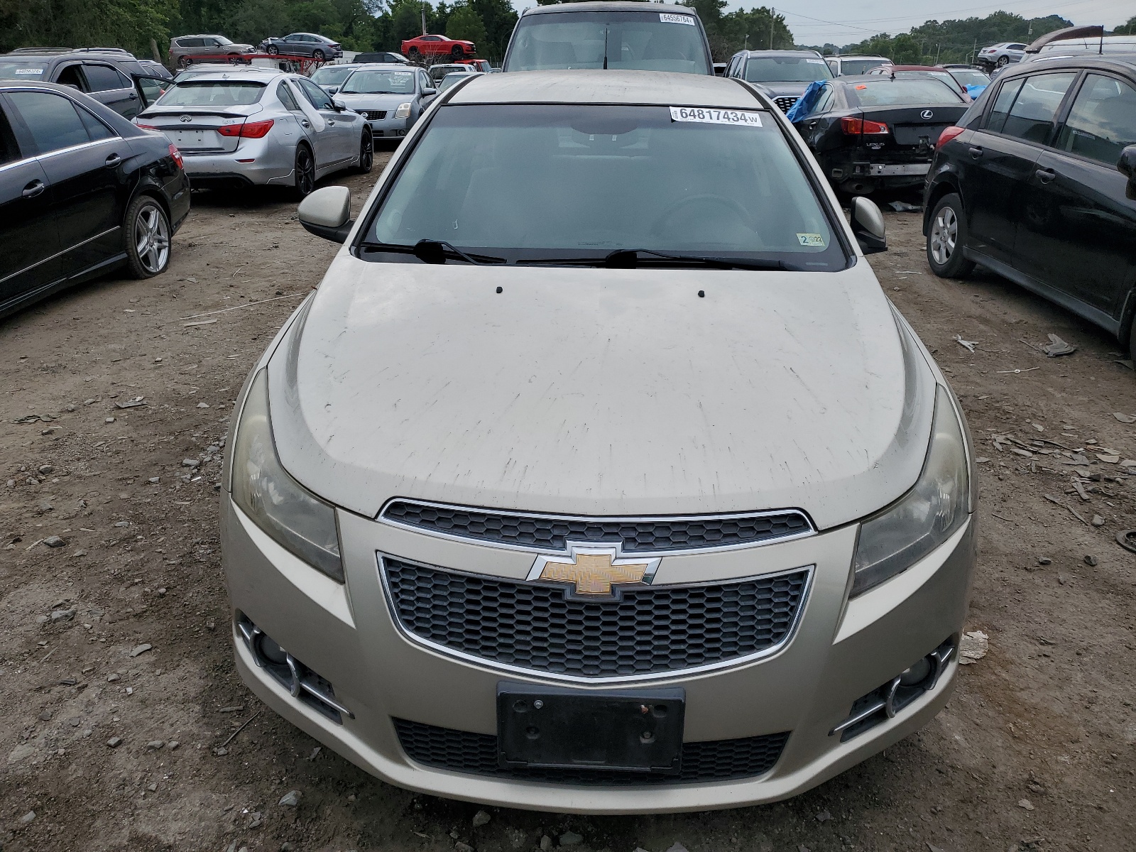 2013 Chevrolet Cruze Lt vin: 1G1PC5SBXD7302760